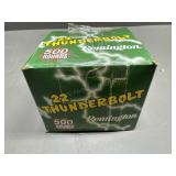 500 Rds - 22 Thunder - Remington