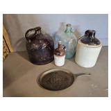 Tabasco Skillet/ Jugs