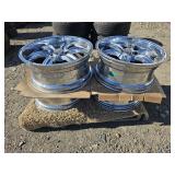 4-- 20 X 8.5 Custom Mag Wheels