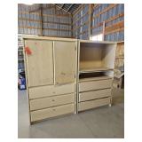 3-Drawer Cabinet & Entertainment Ctr