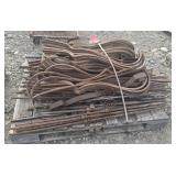 Pallet of Wrought Iron Bars