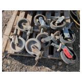 8- Heavy Duty Scaffolding Casters