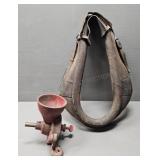 Horse Collar & Vintage Grinder