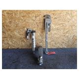Pipe Wrench - Hitch & Grease Gun