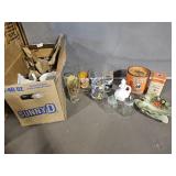 Vintage Tins, Warner Bros Glasses, Baby Bottles