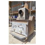 Wood Stove & Vent Fan