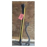 Axe & Curved Wrench