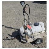 ATV Mount 12 Volt Spray Tank on Tow Behind