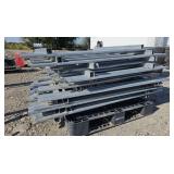 Galvanized Metal Side Racks-- 12