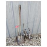 Hammers, Pry Bars, 2-Shovels