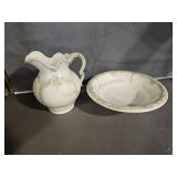 Vintage Bowl & Pitcher