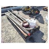 2--7'H X 10'W Wooden Roll Up Door w/ Openers