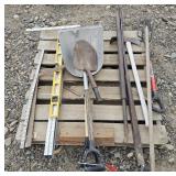 Levels, T-Square, Yard Tools