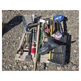 Trash Can of Yard Tools, Roping Head