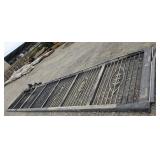 28' Sliding Gate w/ Motor, Pulleys, Brackets