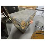 Vintage Golden Rule Traveling Closet Trunk