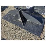 Skid Steer Utility Hitch Adapter 2' Receiver