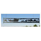 Metal Art - Cattle Drive