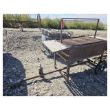 Towable Wood Cooking Grill