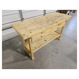 Wood Work Bench