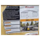 High End Carport 20' X 20'  *Assembly Required