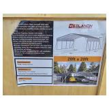 High End Carport 20' X 20'  *Assembly Required