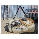 25 Gallon Spray Tank w/ Boom and Pump
