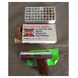 .25 Pistol w/ Box of Ammo .25 Pistol w/ Box of Ammo