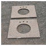 2 Granite Sink Slabs 2 Granite Sink Slabs