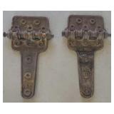 2 Vintage Hinges 2 Vintage Hinges