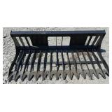 65" Skid Steer Rock Bucket (Made in USA) 65" Skid Steer Rock Bucket (Made in USA)