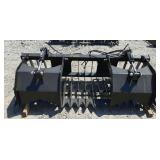 80" Skid Steer Rock and Brush Grapple