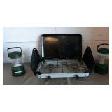 Camp Stove With Lanterns Camp Stove With Lanterns