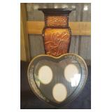 Vase, Heart Picture Frame Vase, Heart Picture Frame