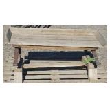 Vintage Spring Wood Bench Vintage Spring Wood Bench