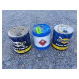 3 Metal Gas Cans