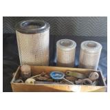 Filters/ Crate of Tools