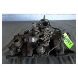318 Dodge Intake Manifold and Carb 318 Dodge Intake Manifold and Carb