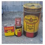 Penzoil/ Collectable Oil Cans