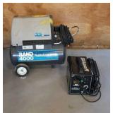Air Compressor and Welder Air Compressor and Welder