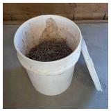 5 Gallon Bucket w/ Nails 5 Gallon Bucket w/ Nails