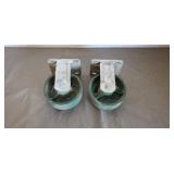 2--Metal Casters 2--Metal Casters