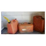 2 Fuel Cans/ Johnson Boat Gas Tank