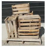 10 Wood Crates