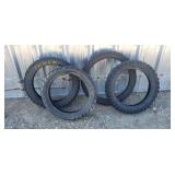 4-- Motorcycle Tires for a Honda 4-- Motorcycle Tires for a Honda