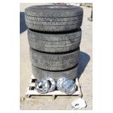 4-- 18" Tires for a Ford 3/4 Ton 4-- 18" Tires for a Ford 3/4 Ton