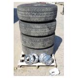 4-- 18" Tires for a Ford 3/4 Ton