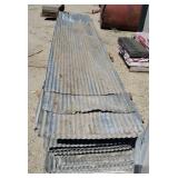 Roofing Tin Appox 75 pieces.8,12 ft. 26" wide. Roofing Tin Appox 75 pieces.8,12 ft. 26" wide.