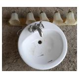 Bathroom Sink and Light Bathroom Sink and Light