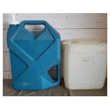 2 Water Storage Containers